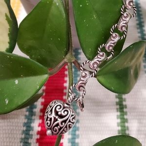 Brighton heart filigree bracelet.